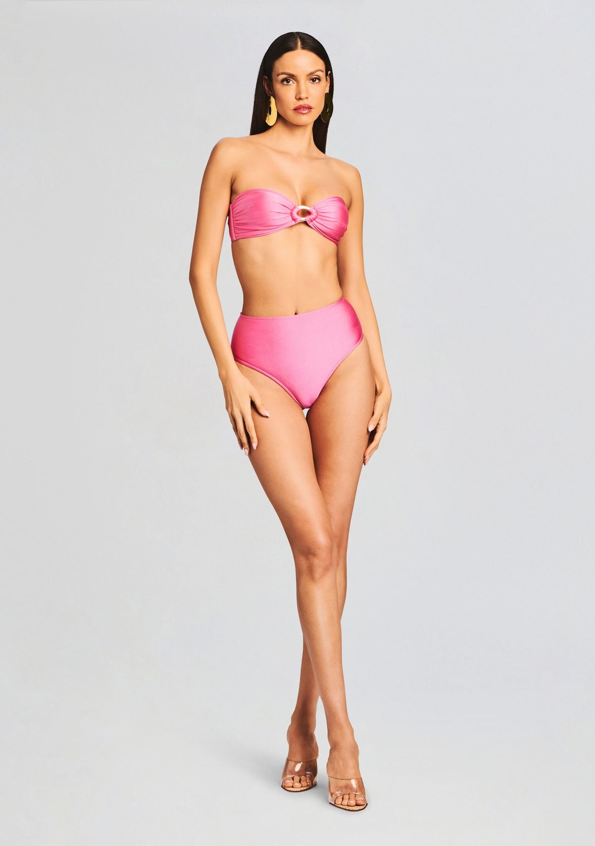 Dia Bikini Top by Shani Shemer in Rose Blossom, product image 2
