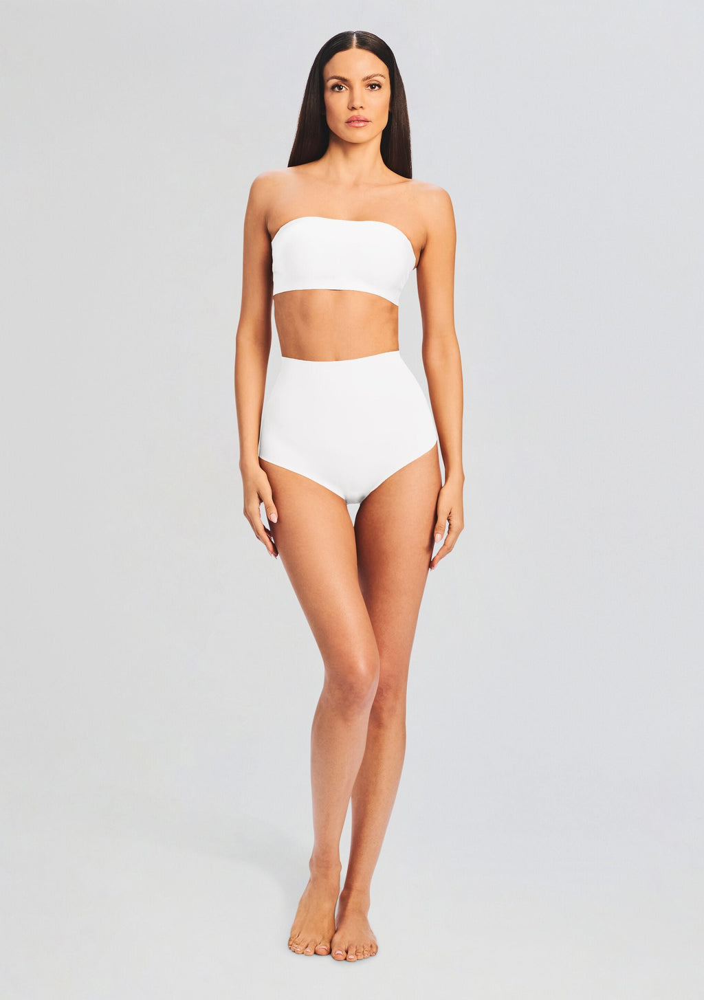 Butter High Rise Bikini by Commando in White, product image 2