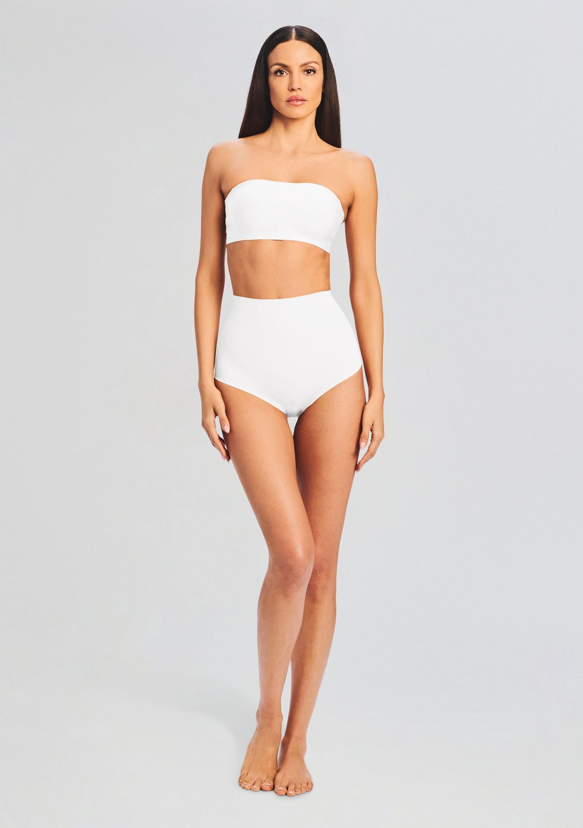 Butter High Rise Bikini by Commando in White, product image 2