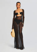 Blanca Maxi Dress by Shani Shemer in Black, product image 1