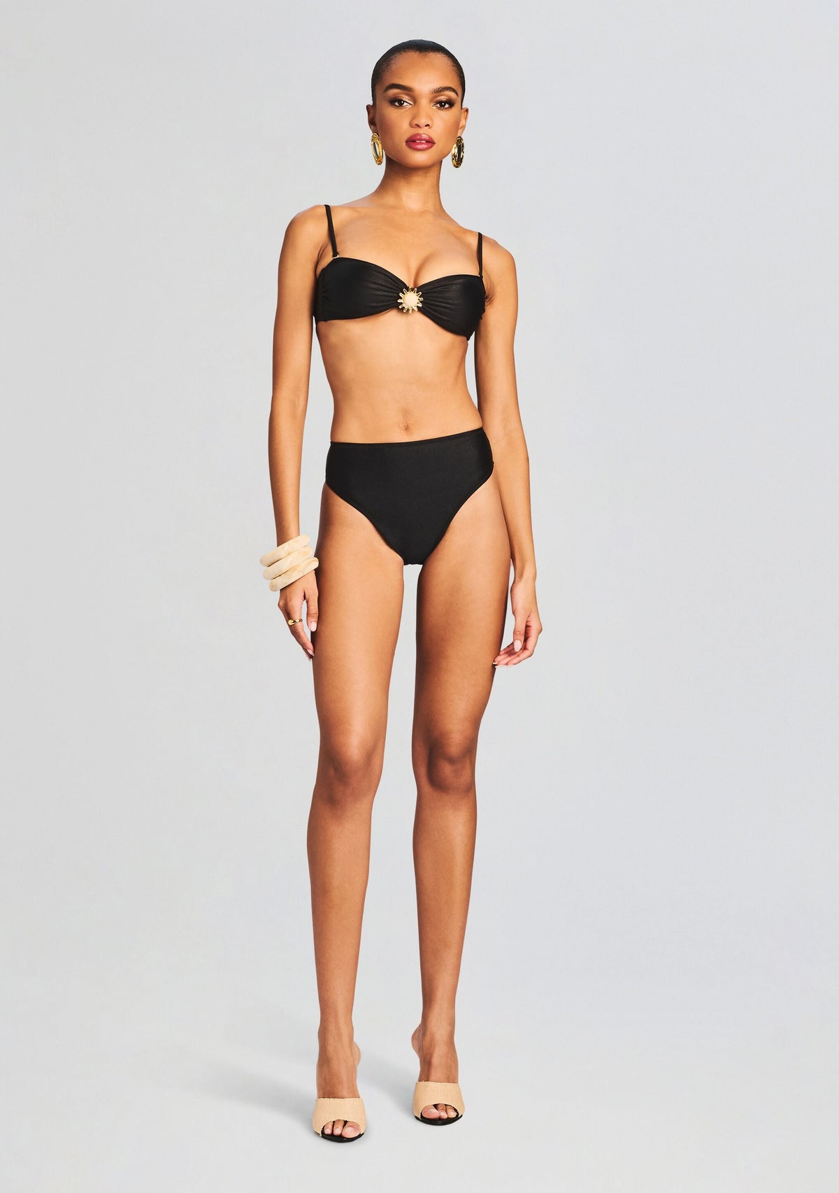 Alba Bikini Bottom by Shani Shemer in Black, product image 5
