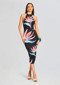 Margo Midi Dress by Rococo Sand in Black, product image 1