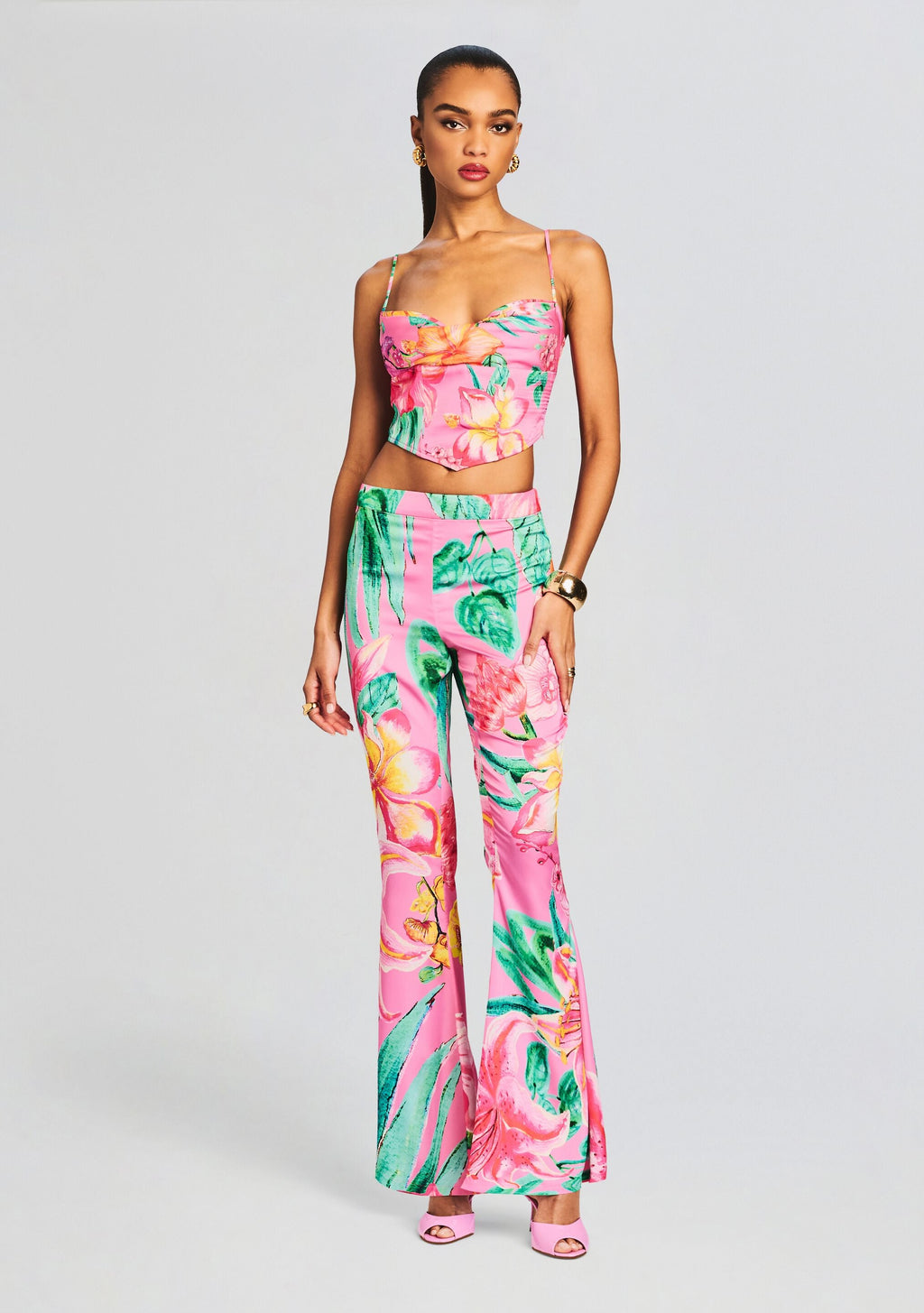 Megan Top by Rococo Sand in Pink Floral, product image 2