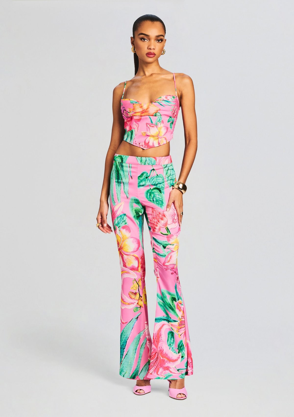Megan Top by Rococo Sand in Pink Floral, product image 2