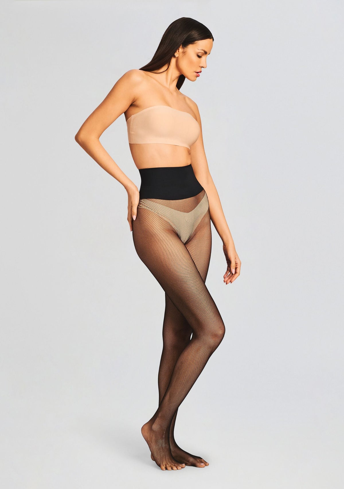The Very Fine Fishnet Tight by Commando in Black, product image 3