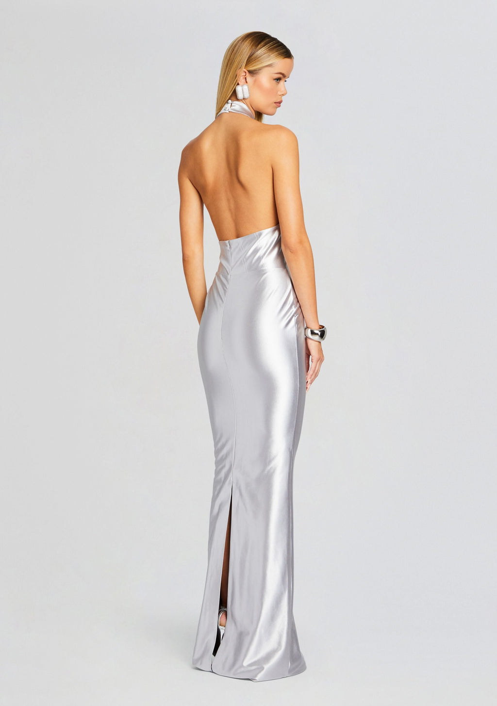 Charity Dress by retrofête in Silver, product image 4