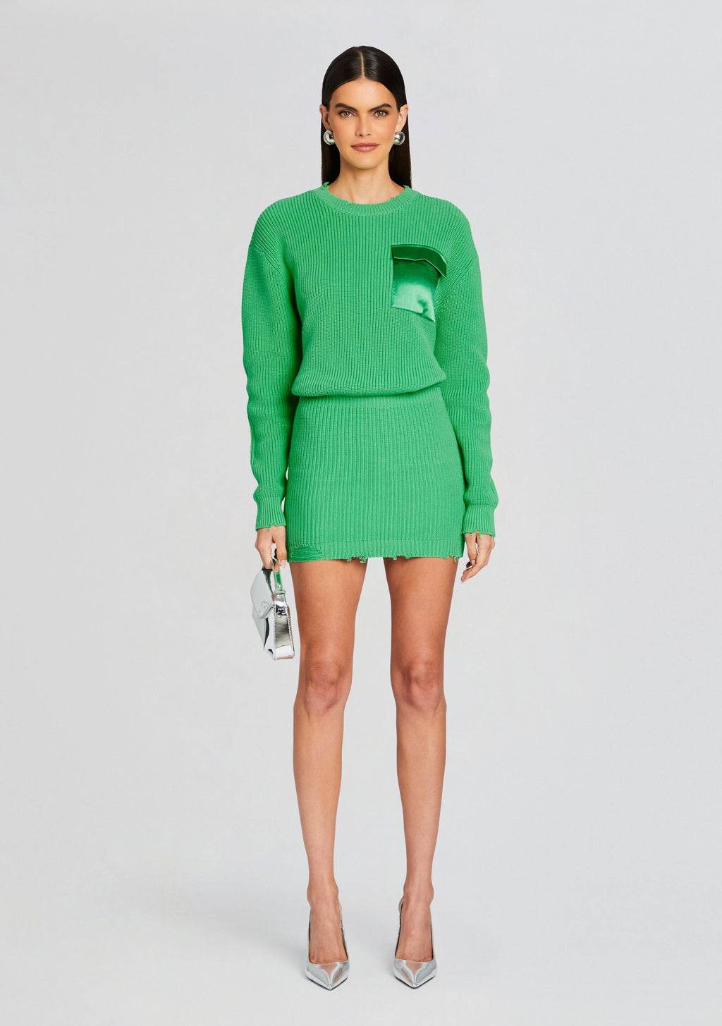Daniella Dress by SEROYA in Pistachio, product image 5
