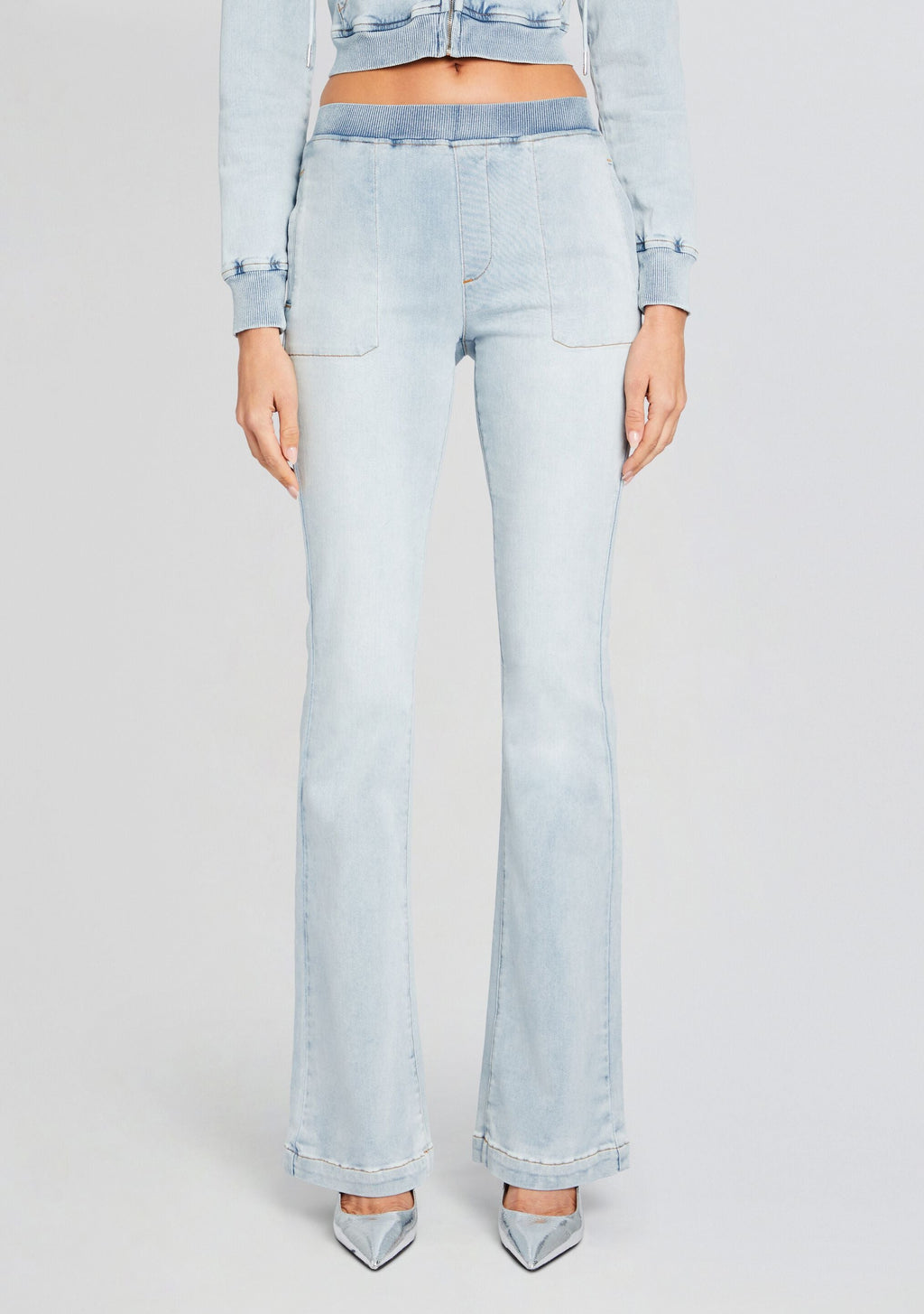 Catalina Terry Jean by SEROYA in Skylight Terry, product image 1