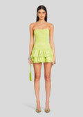 Megan Short Dress by Charo Ruiz in Lime Punch, product image 1