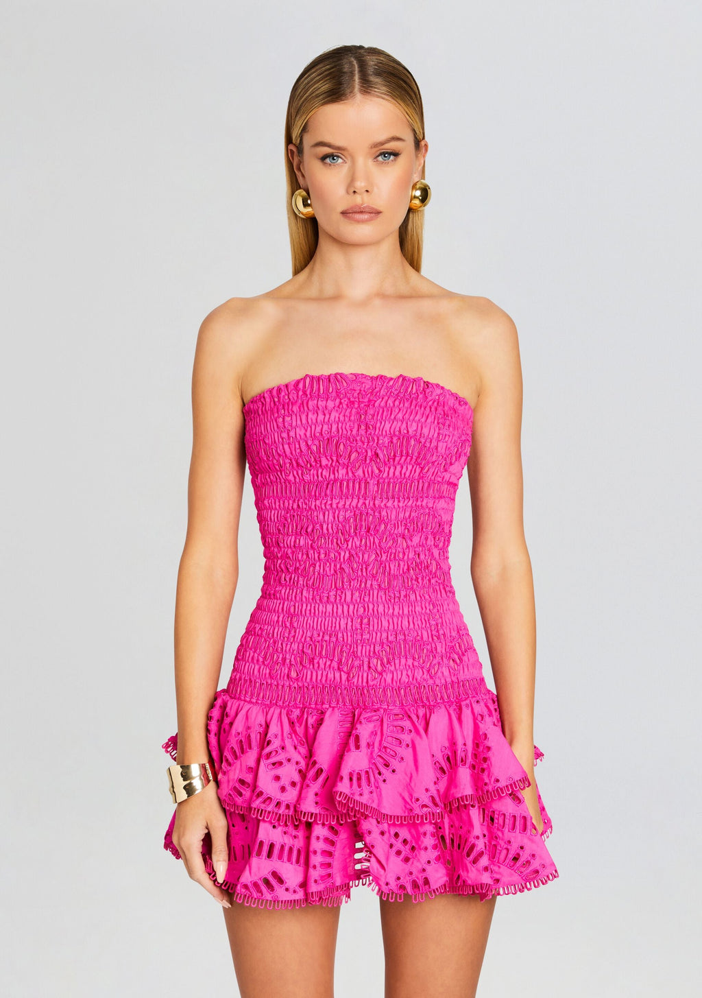 Megan Short Dress by Charo Ruiz in Hot Pink, product image 5