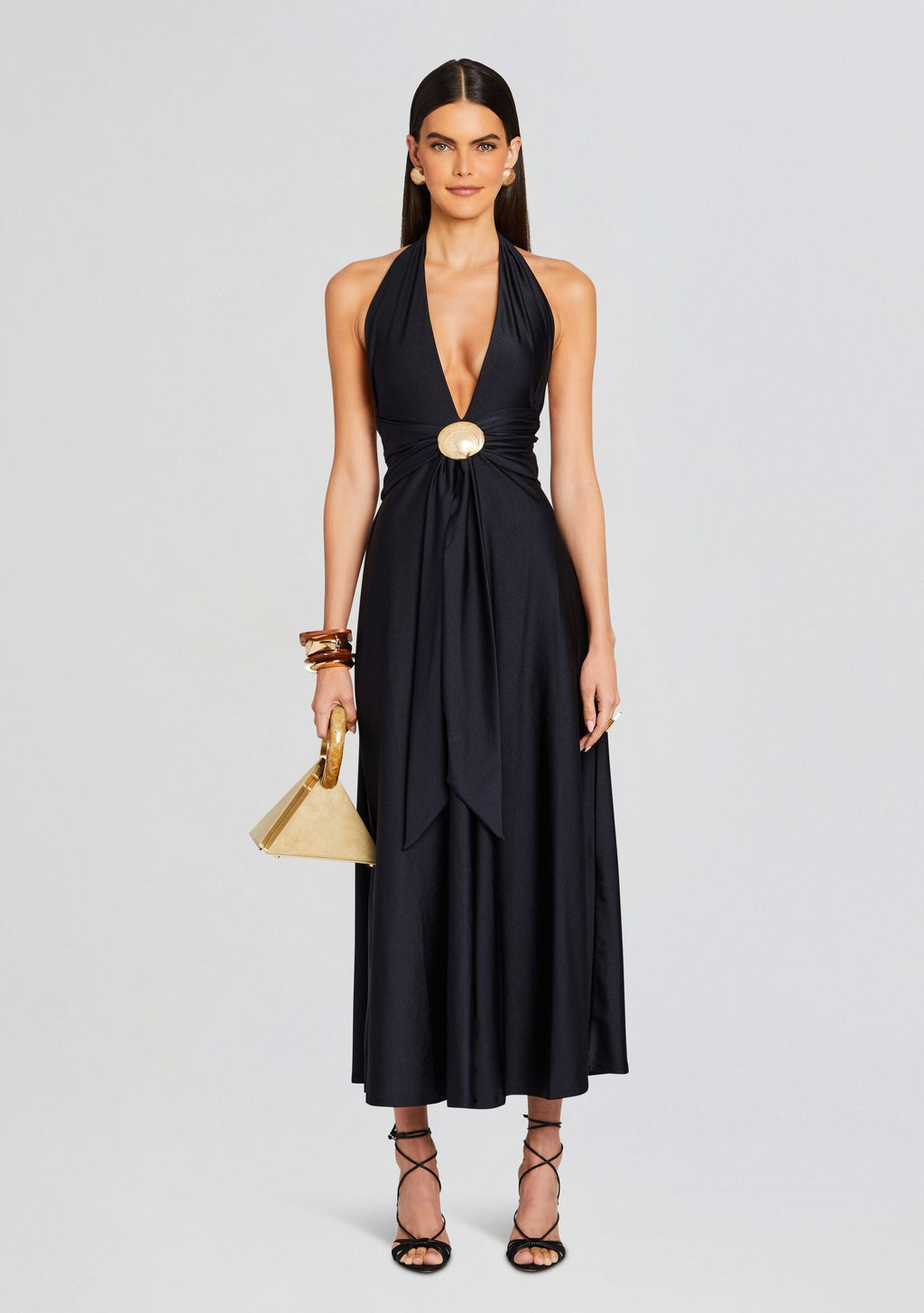 Shelly Maxi Dress by Shani Shemer in Black, product image 1