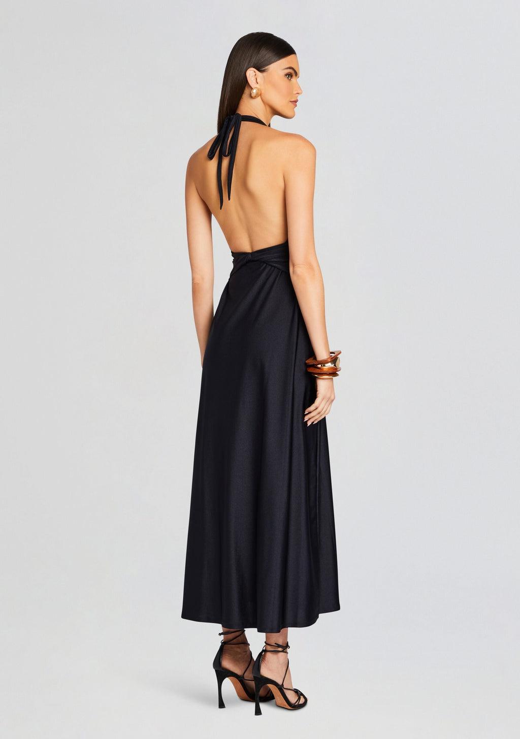 Shelly Maxi Dress by Shani Shemer in Black, product image 4