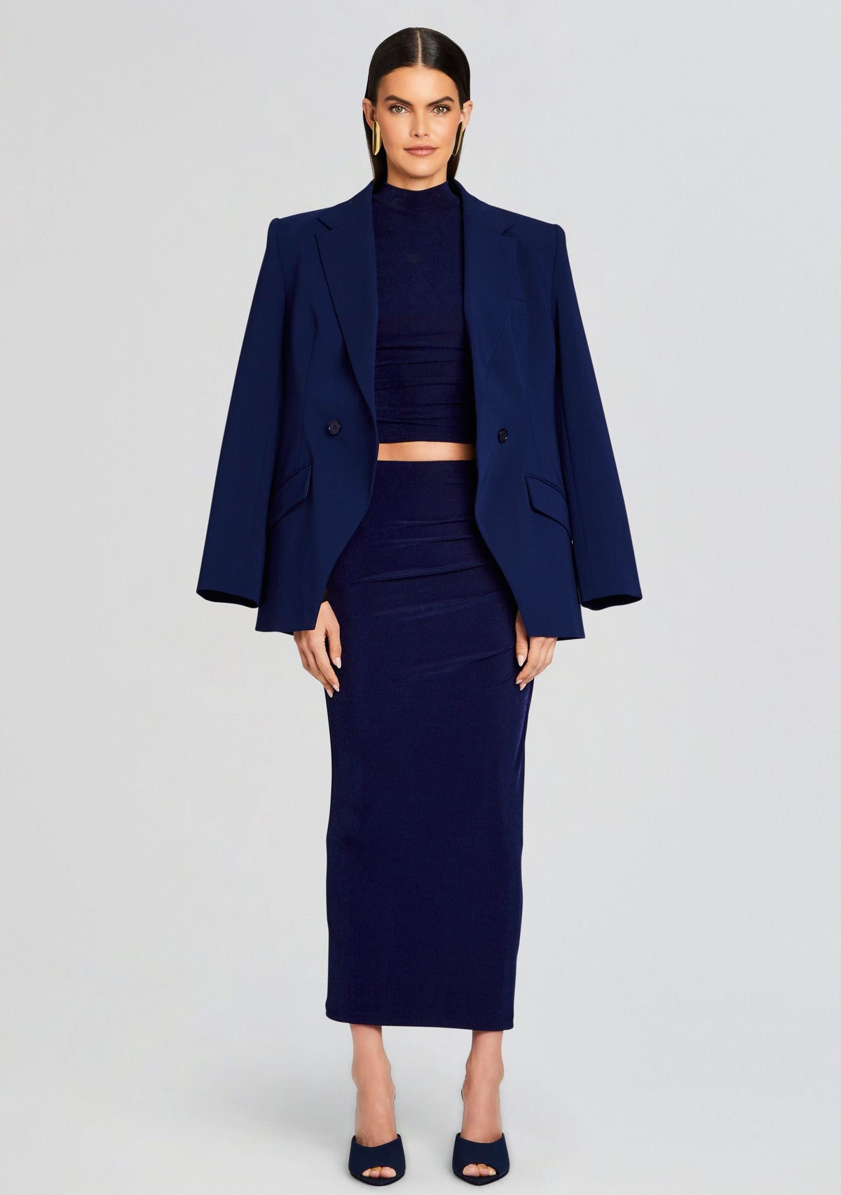 Anchora Top by SEROYA in Navy, product image 5
