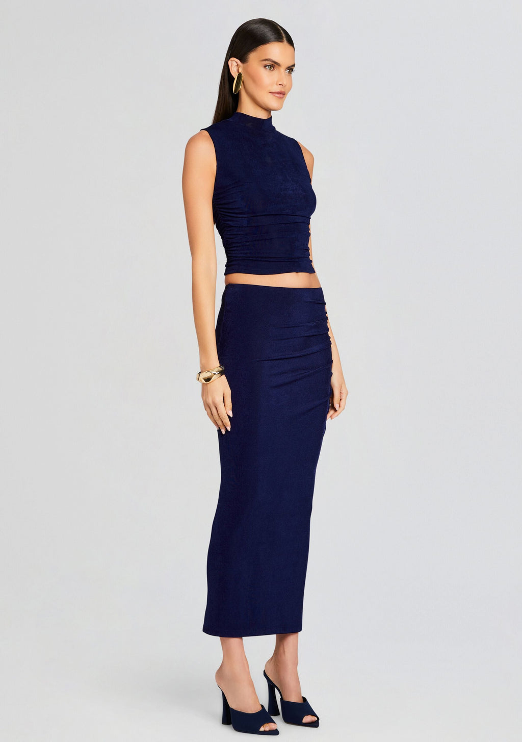 Anchora Top by SEROYA in Navy, product image 3