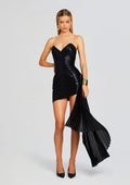 Daniele Dress by retrofête in Black, product image 1