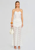 Florey Long Dress by Charo Ruiz in Natural White, product image 1