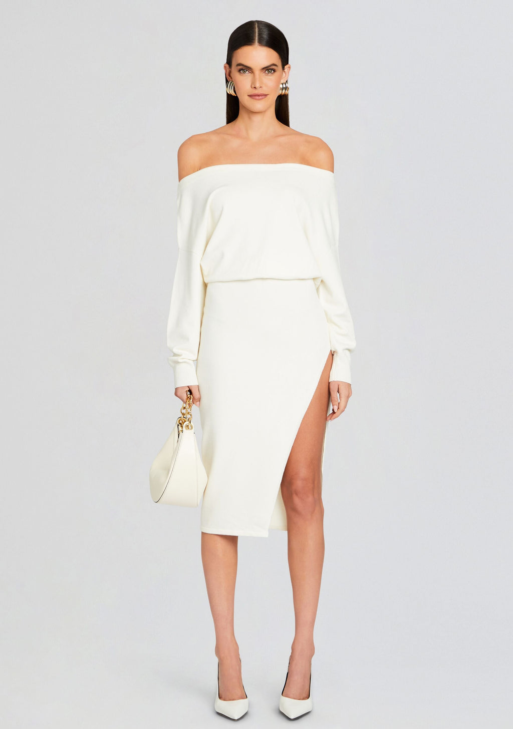 Francie Dress by SEROYA in Cream, product image 5