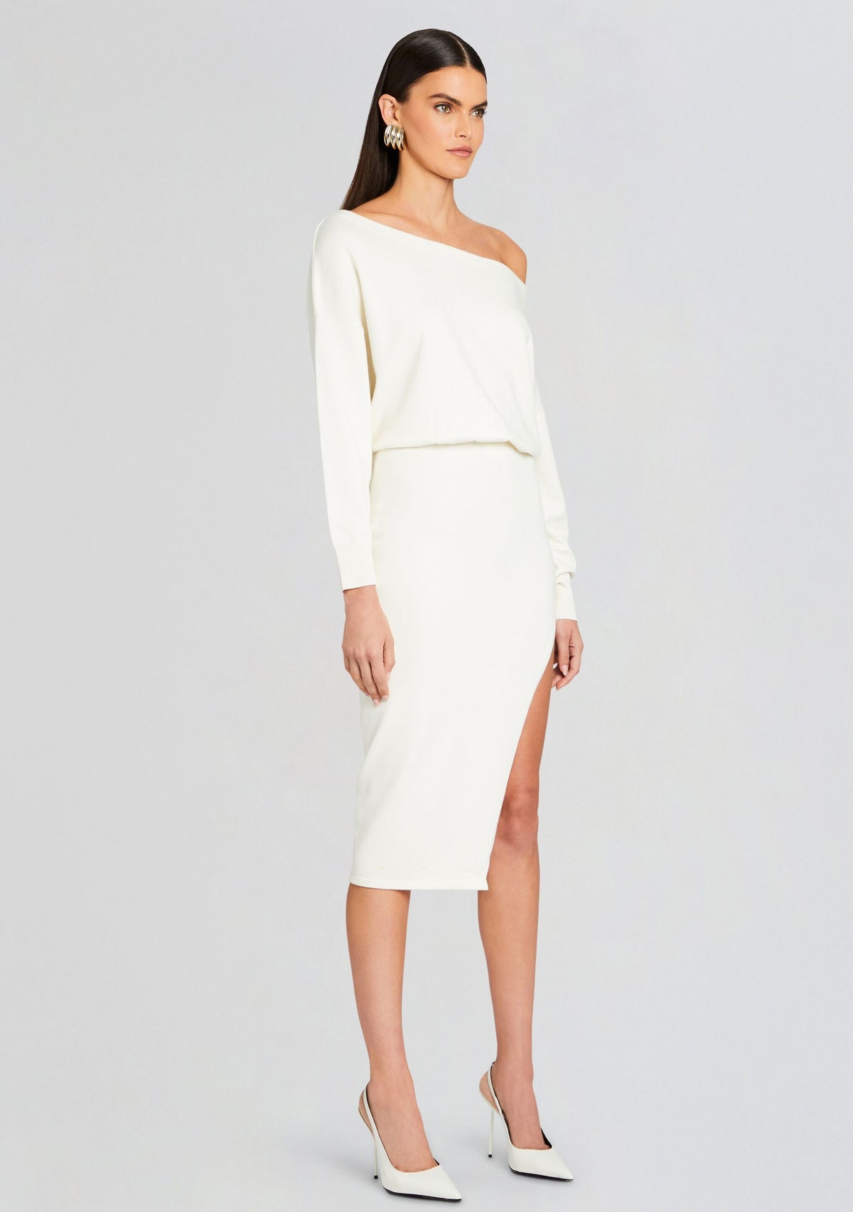 Francie Dress by SEROYA in Cream, product image 3