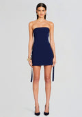 Harper Dress by SEROYA in Navy, product image 1