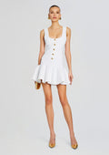 Brooke Bandage Knit Dress by retrofête in White, product image 1