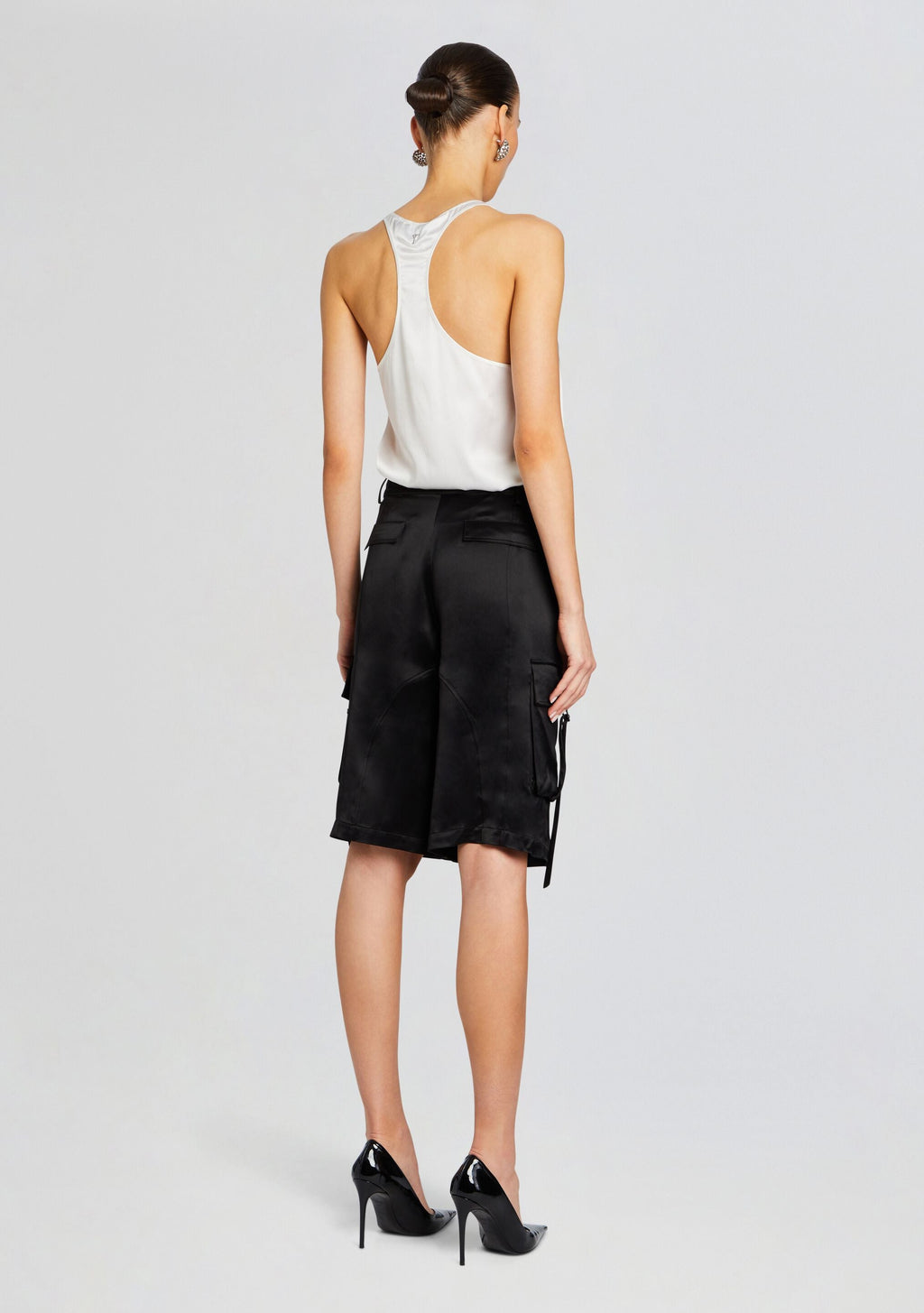 Mae Cargo Short by retrofête in Black, product image 4