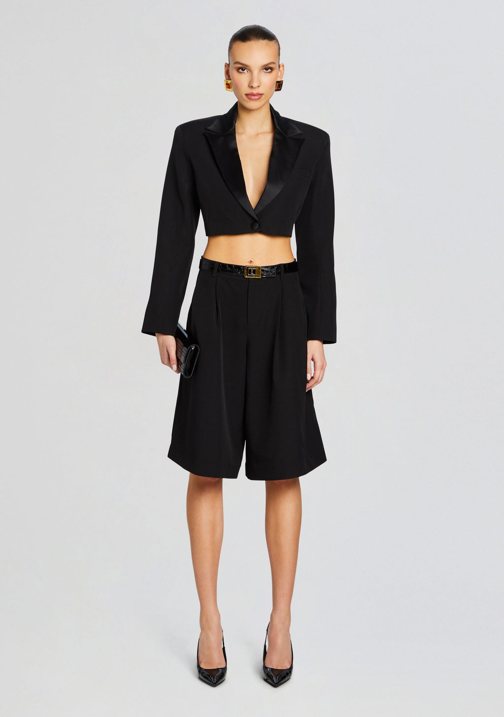 Edna Blazer by retrofête in Black, product image 5