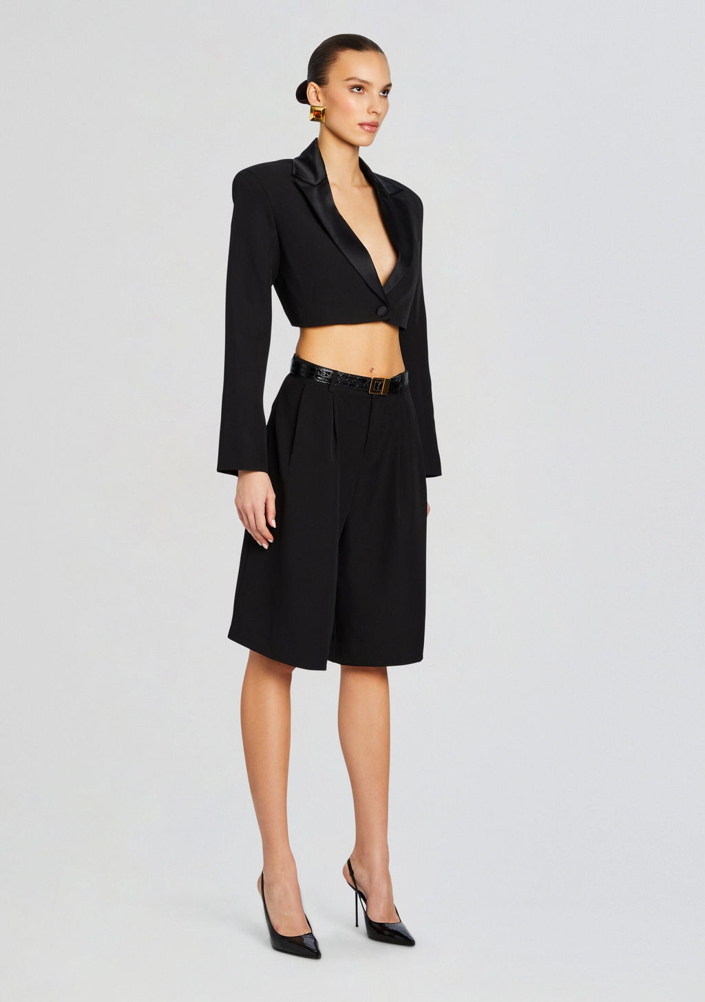 Edna Blazer by retrofête in Black, product image 3