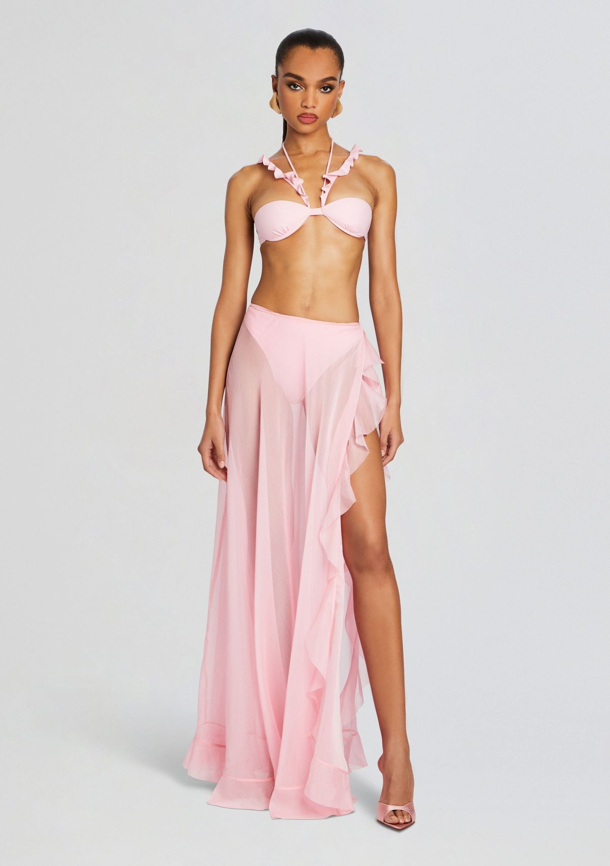Julie Bikini Bottom by Shani Shemer in Baby Pink, product image 2