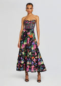 Danny Long Dress by Charo Ruiz in Black Borbo, product image 1