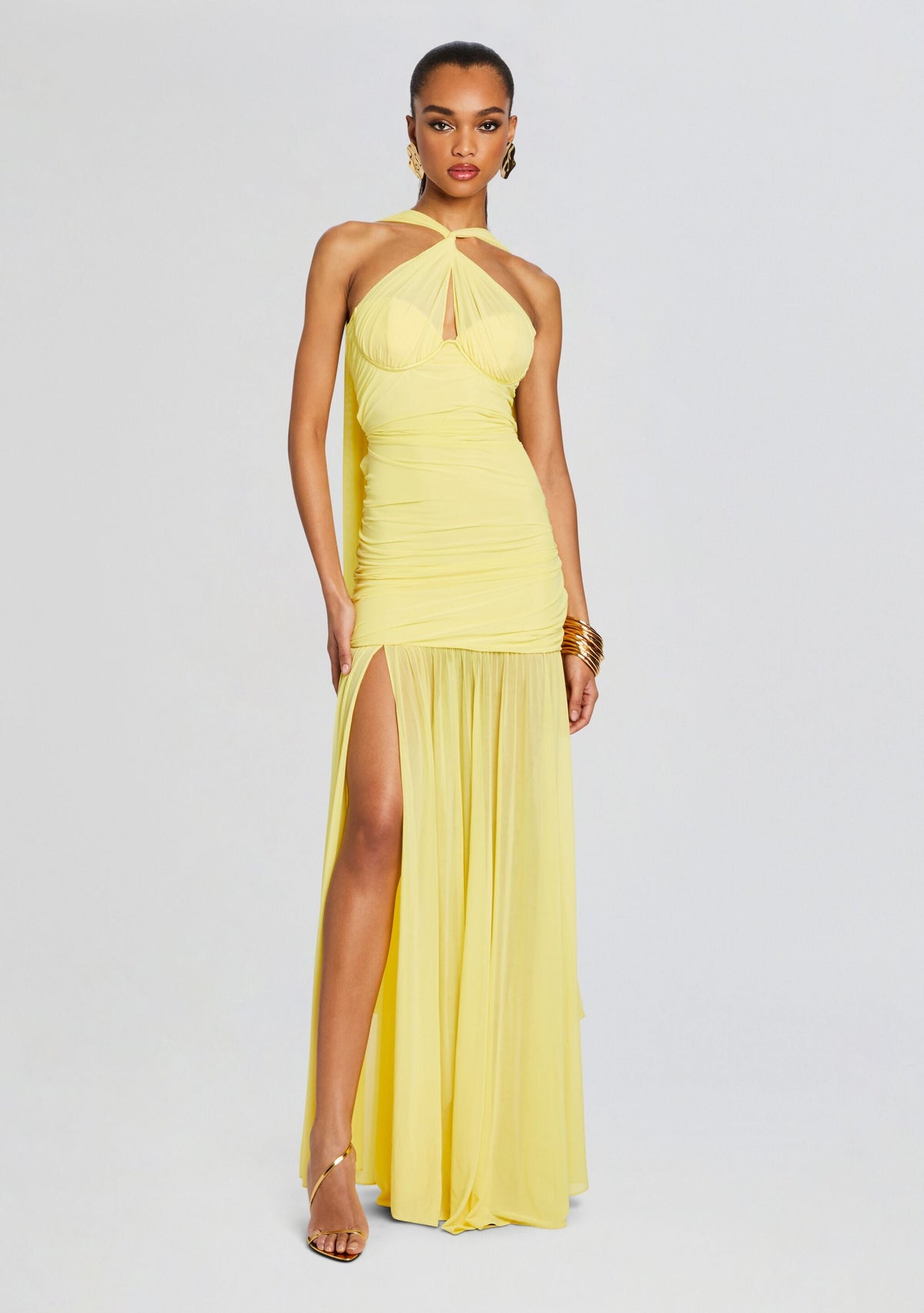 Maisie Dress by retrofête in Buttercream, product image 1