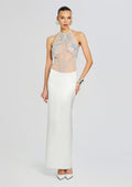 Meridian Dress by retrofête in White, product image 1
