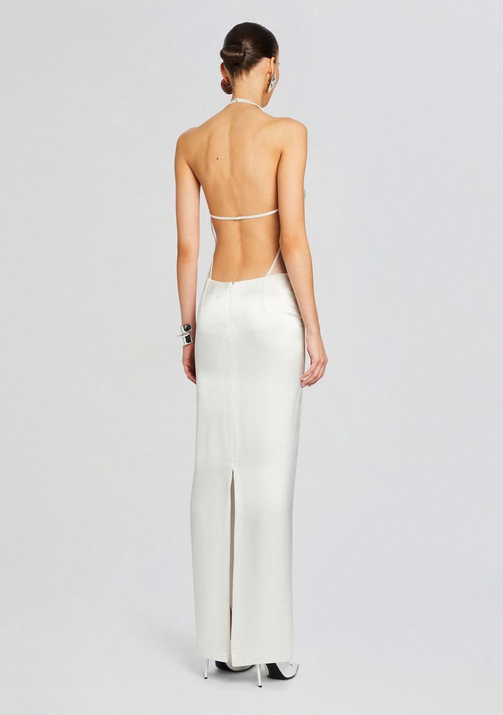 Meridian Dress by retrofête in White, product image 4