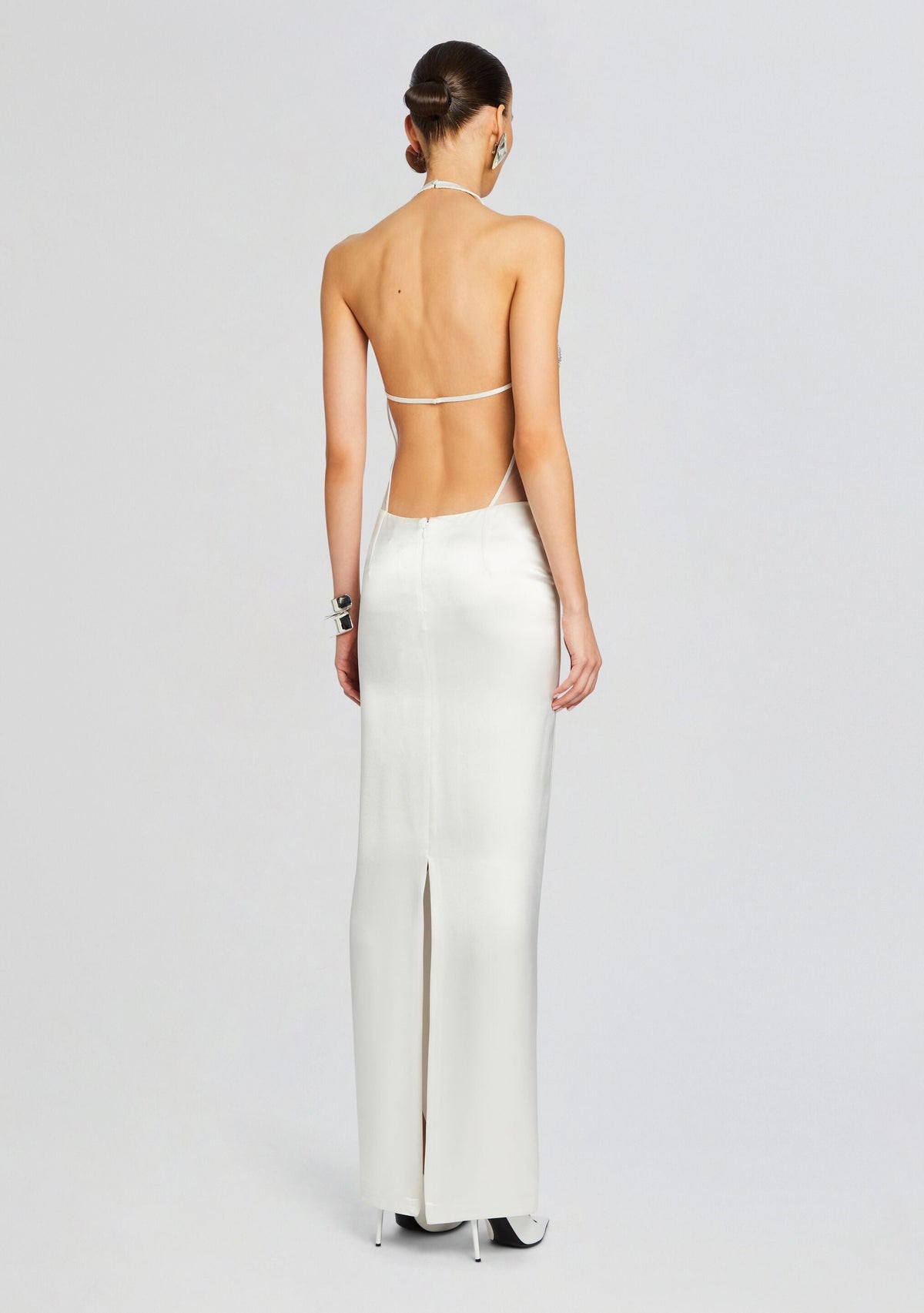 Meridian Dress by retrofête in White, product image 4