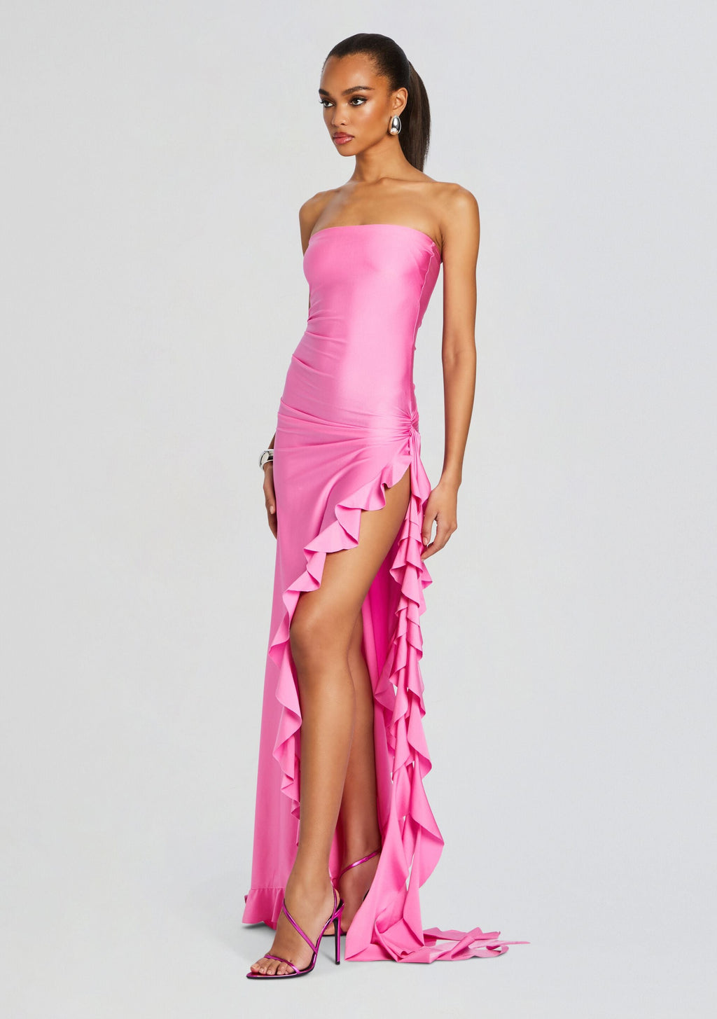 Shawn Maxi Dress by Shani Shemer in Pink Macaron 102, product image 3