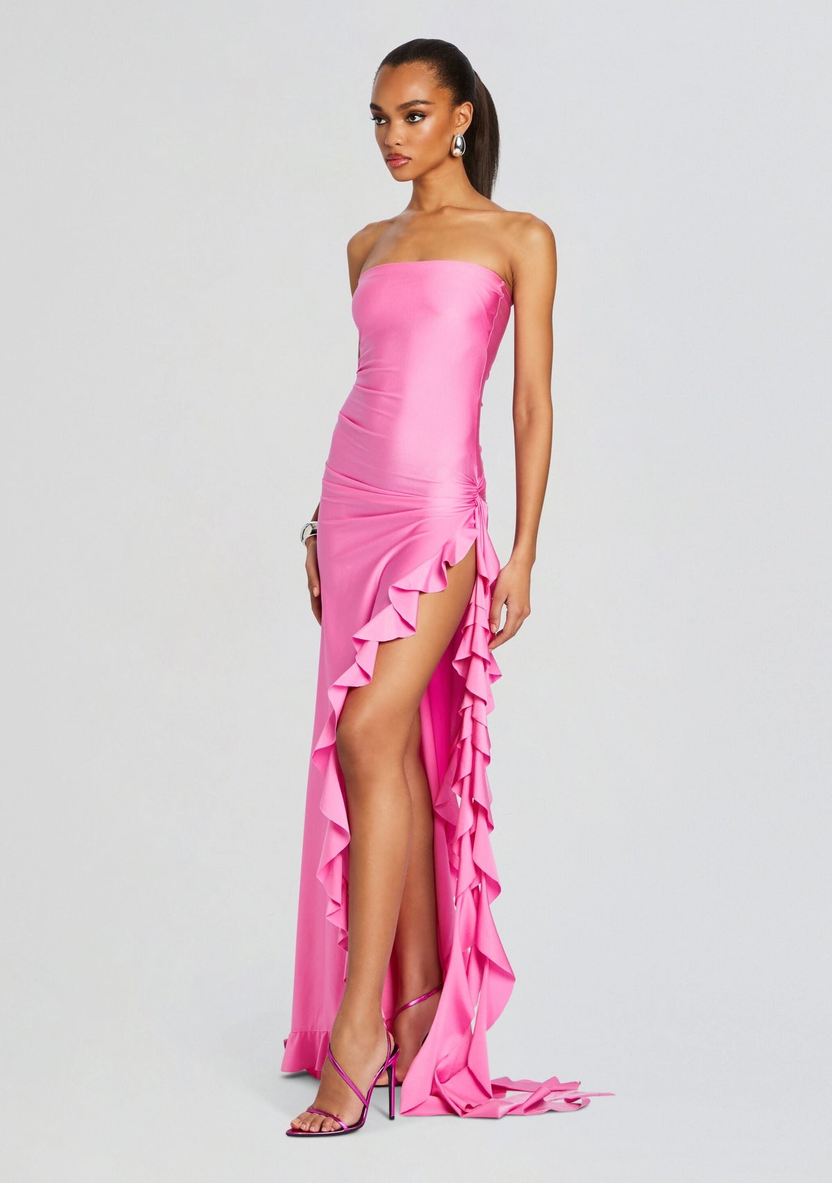 Shawn Maxi Dress by Shani Shemer in Pink Macaron 102, product image 3