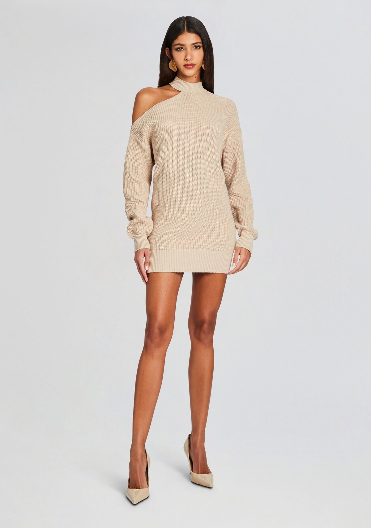 Elsie Sweater Dress by SEROYA in Oxford, product image 1