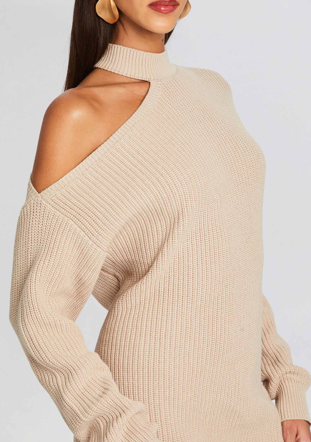Elsie Sweater Dress by SEROYA in Oxford, product image 2