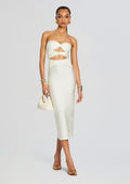 Isabel Maxi Dress by Shani Shemer in Cream, product image 1