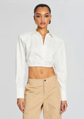 Joann Top by SEROYA in White, product image 1
