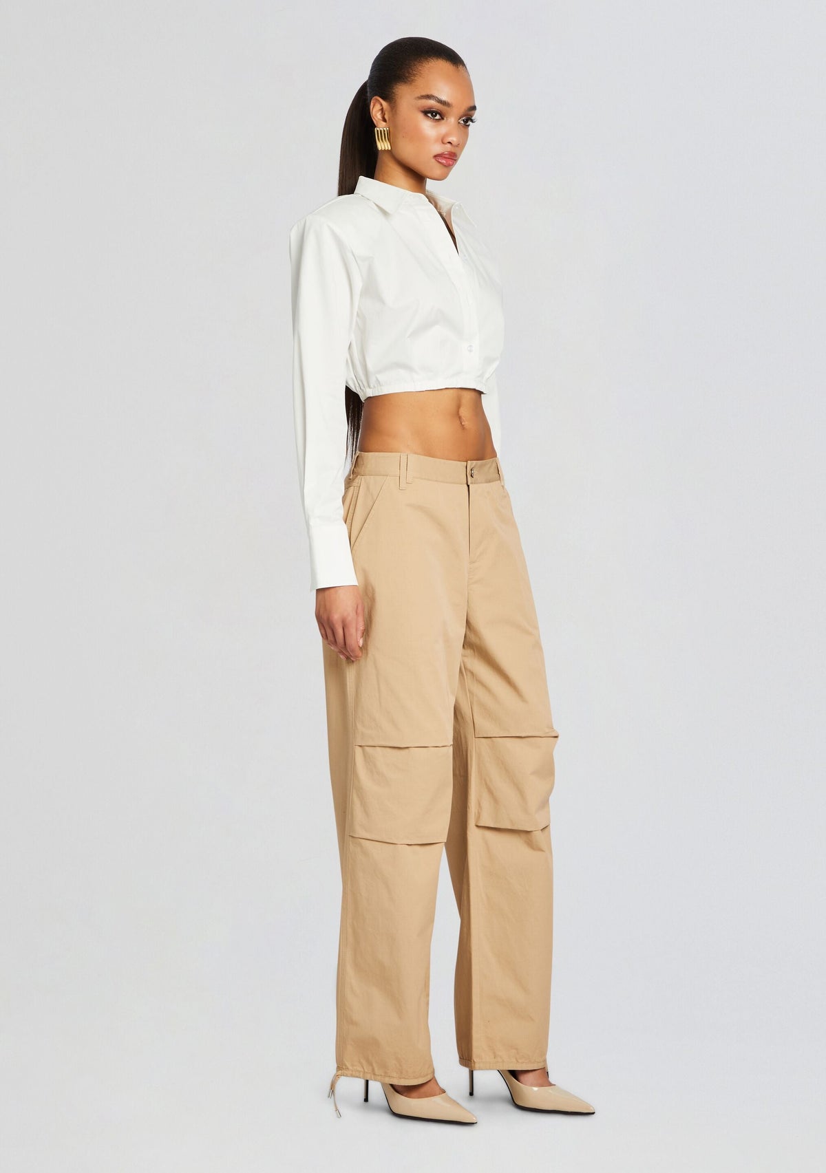 Twila Pant by retrofête in Sand, product image 3