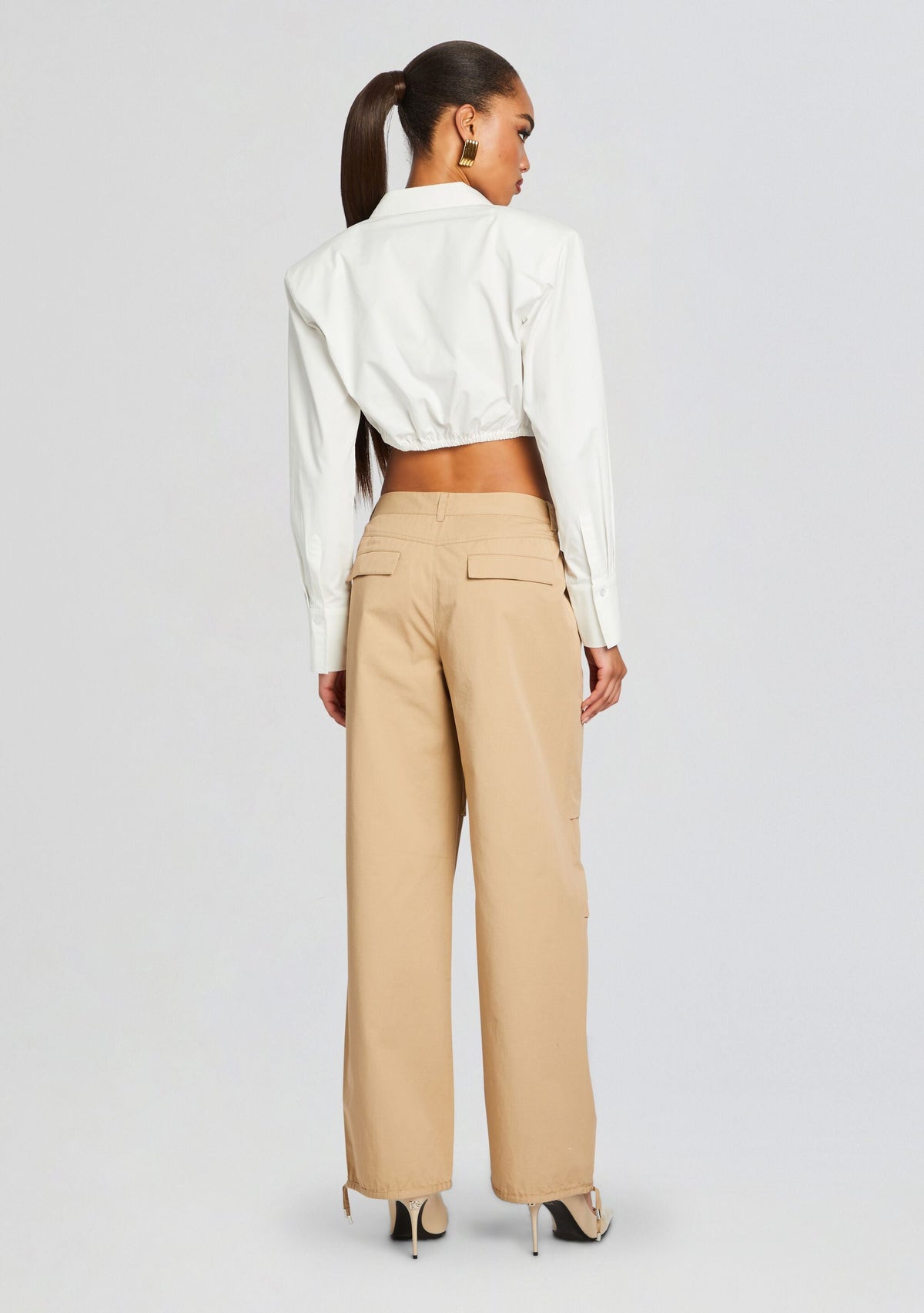 Twila Pant by retrofête in Sand, product image 4