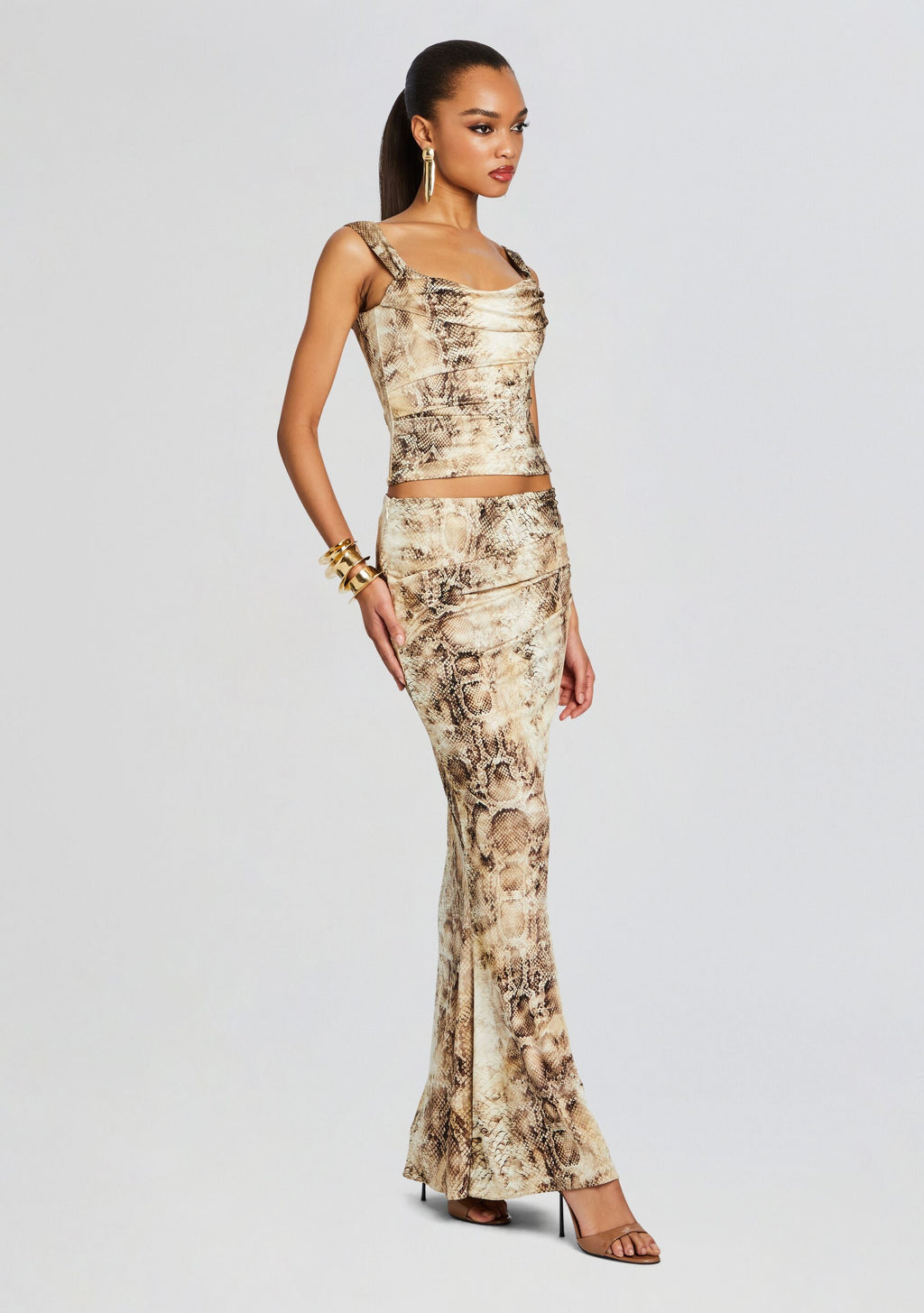 Vivienne Skirt by retrofête in Vintage Snake, product image 3