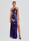Rachael Embellished Dress by retrofête in Ultra Violet, product image 1