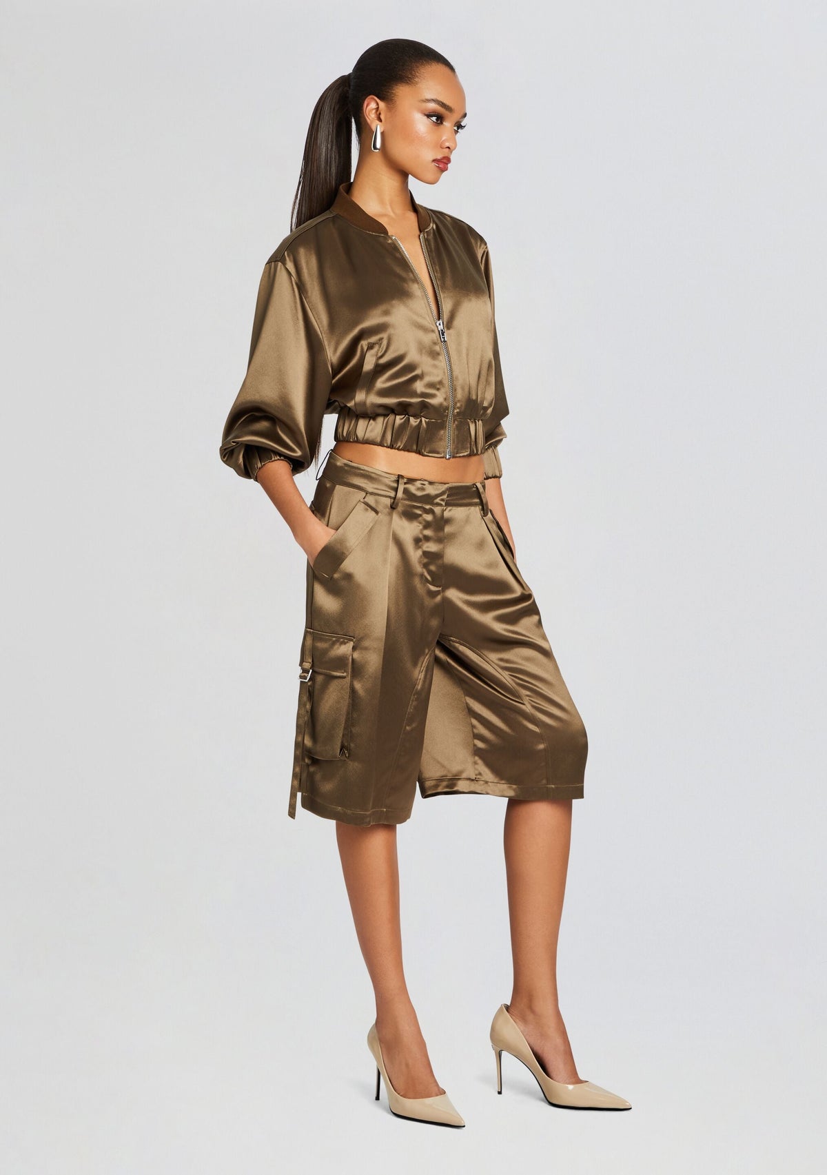 Wes Jacket by retrofête in Military Green, product image 3