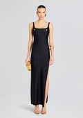 Georgina Maxi Dress by Shani Shemer in Black, product image 1