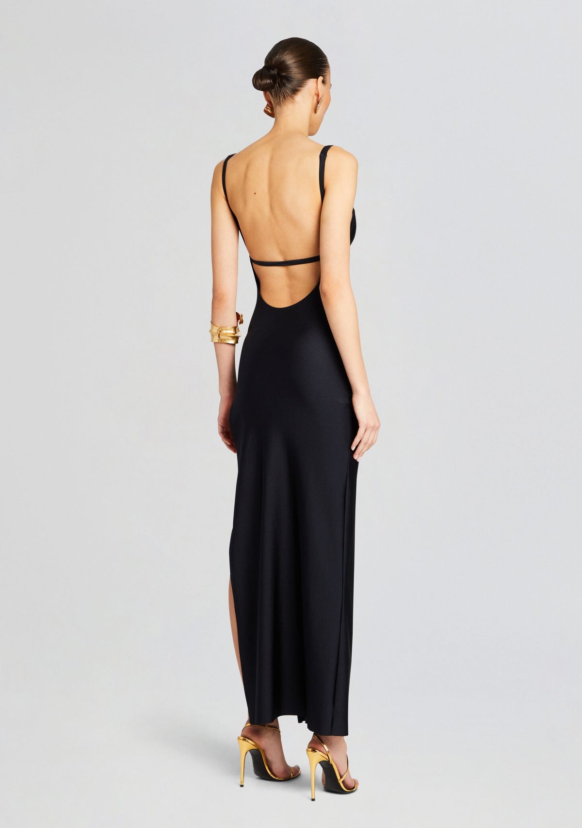 Georgina Maxi Dress by Shani Shemer in Black, product image 4