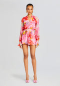 Rosa Romper by Hemant & Nandita in Pink Floral, product image 1