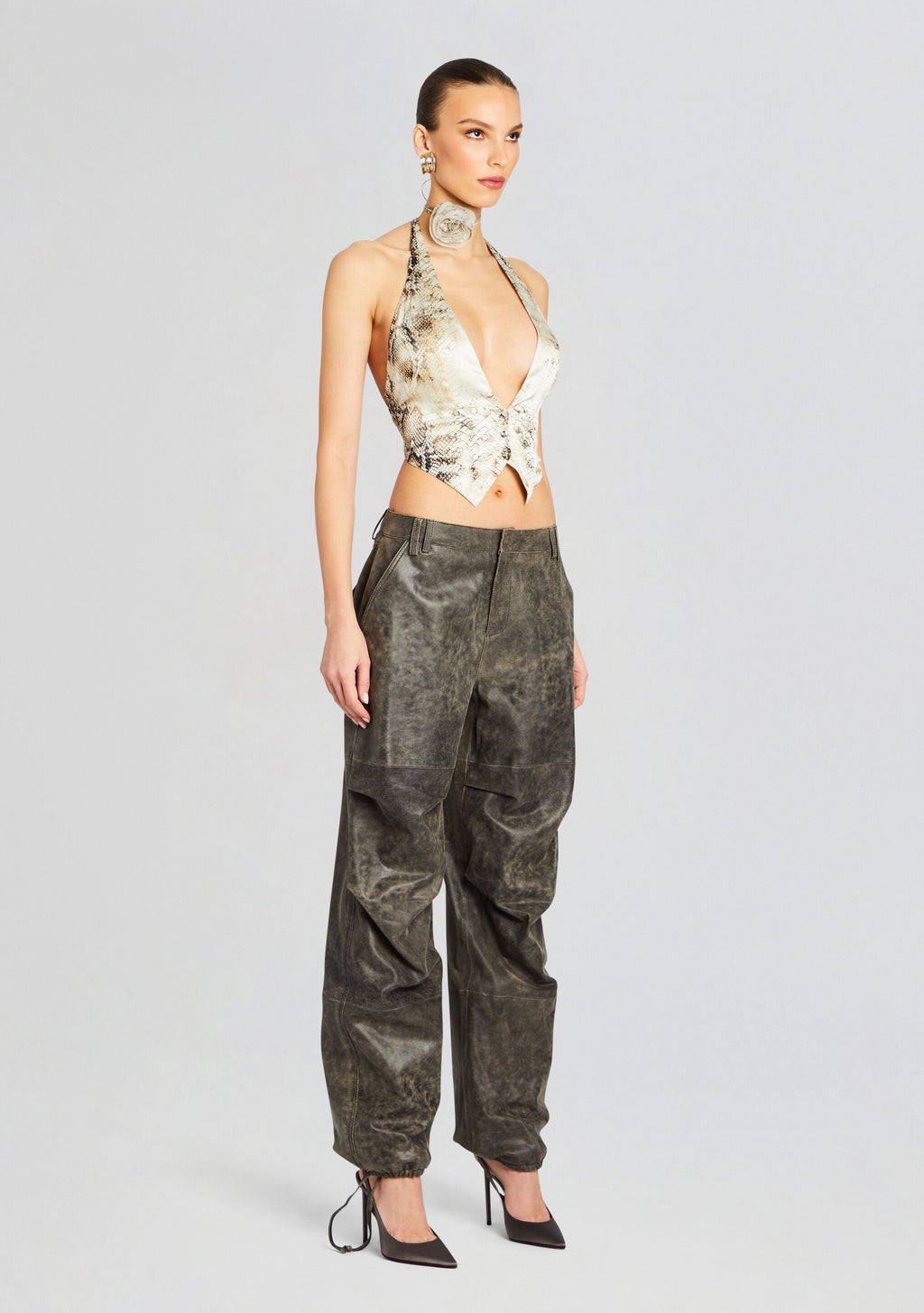 Tesla Pant by retrofête in Vintage Black, product image 3
