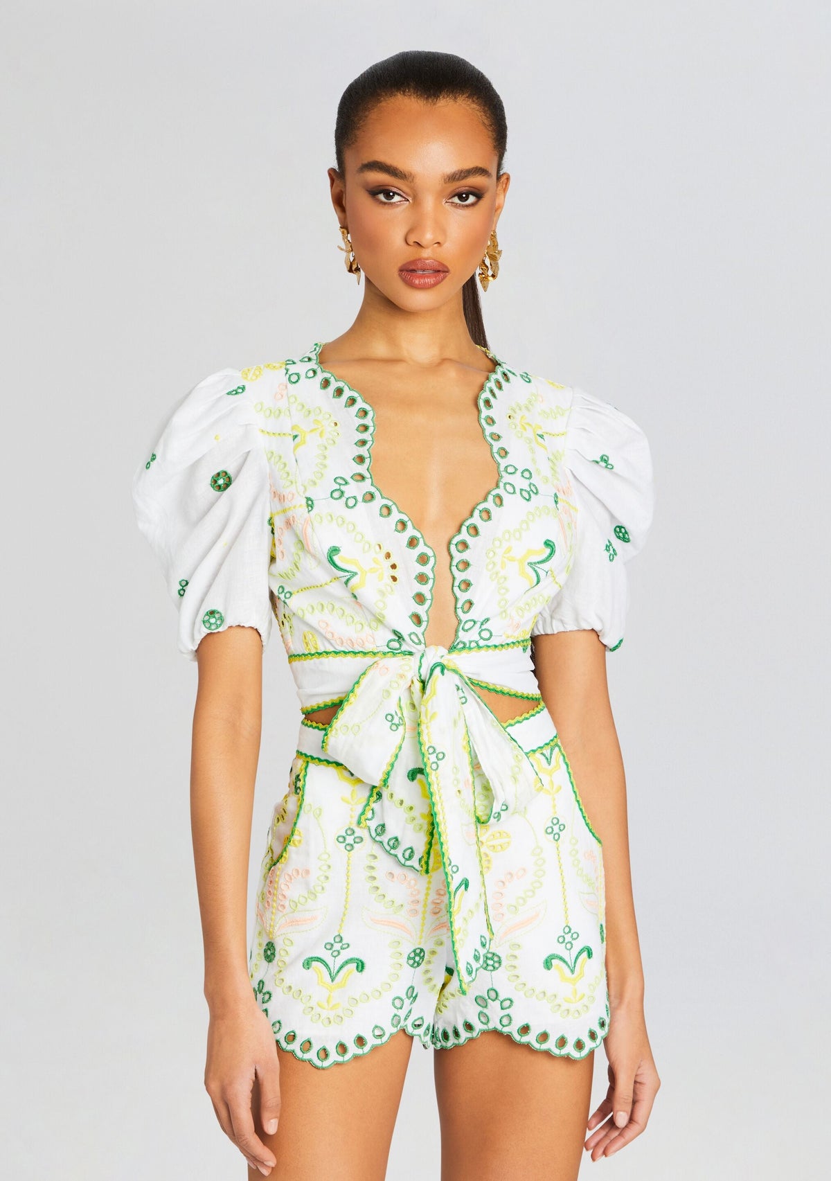 Motta Top by Charo Ruiz in Yellow Lolita, product image 1
