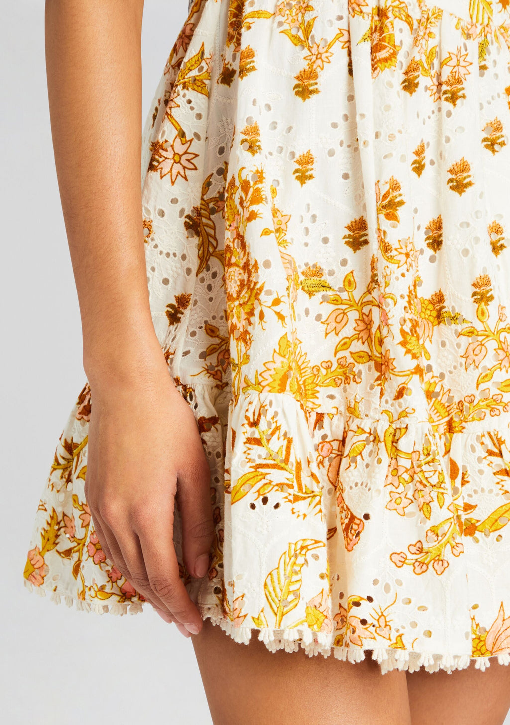 Tora Short Dress by Hemant & Nandita in Off White, product image 2